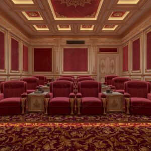 Home Cinema Front View