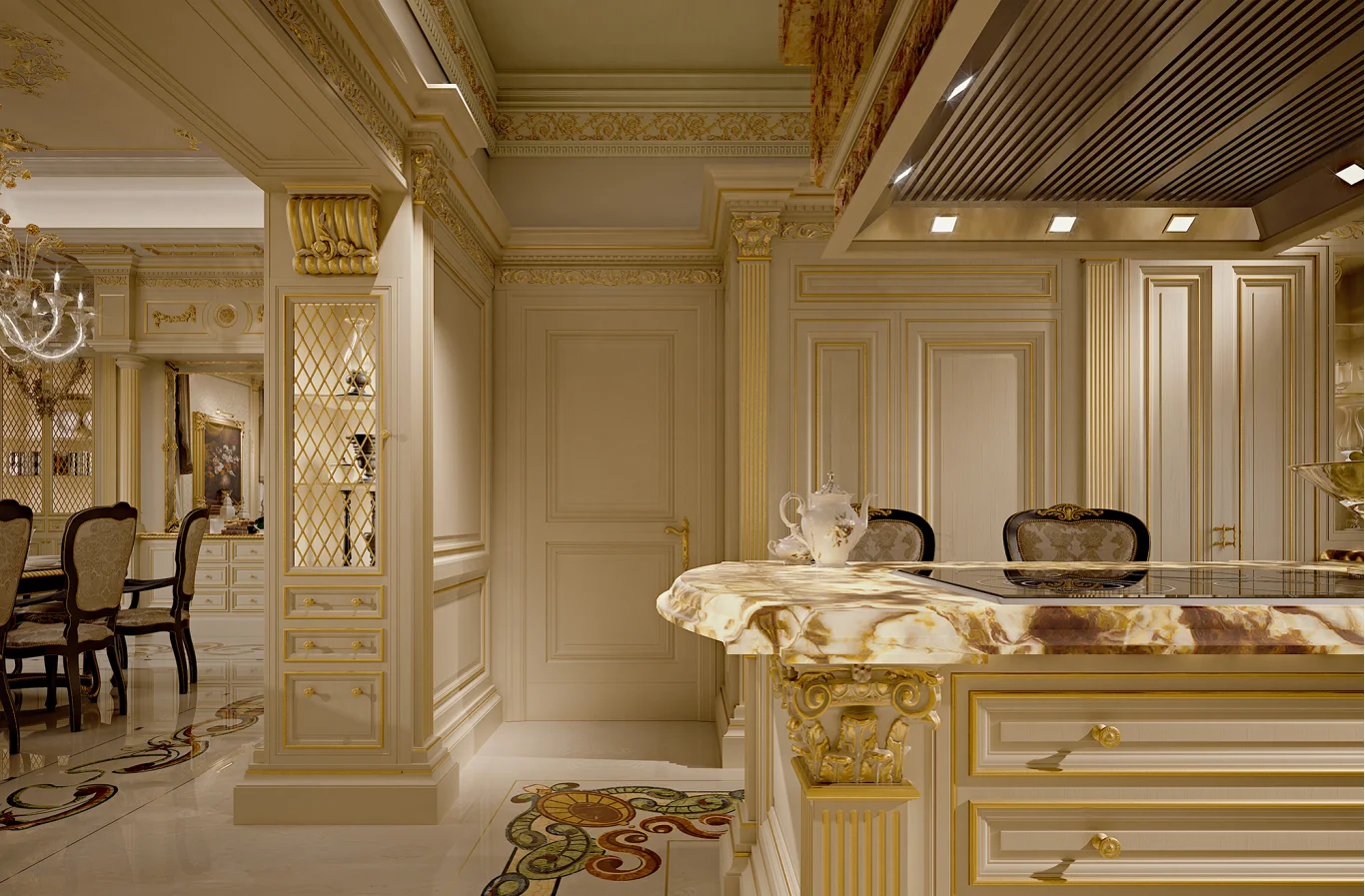 Traditional Chic Kitchen