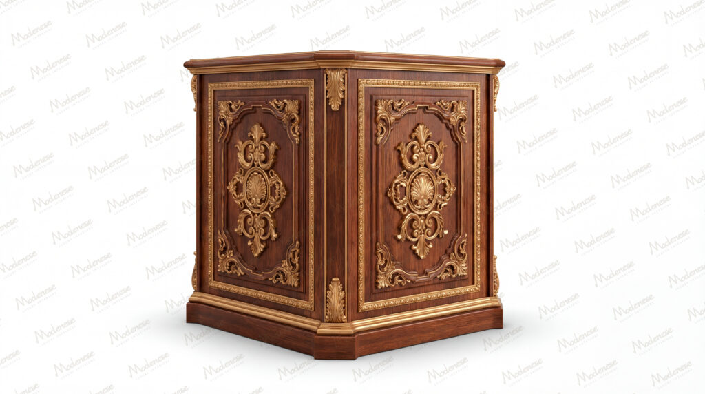 Custom Side Table Detail