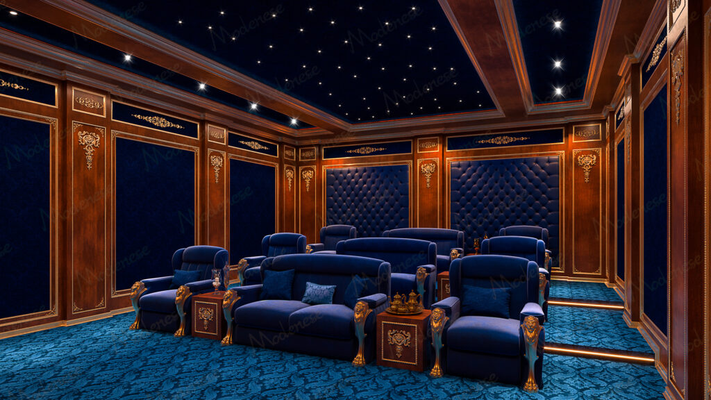 Blue Home Cinema Full View