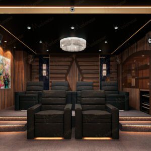 Contemporary Home Cinema Full View