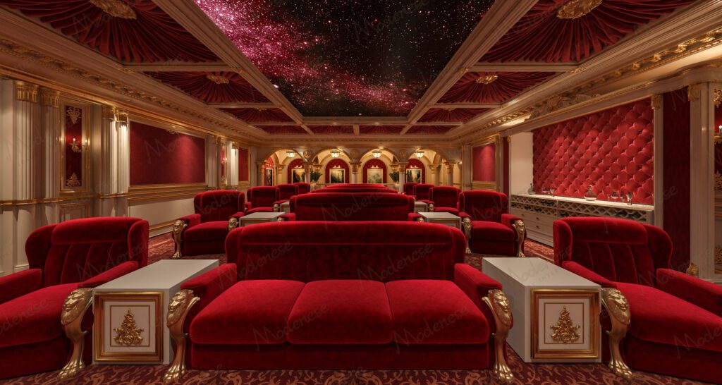 Home Theater Full Seating View