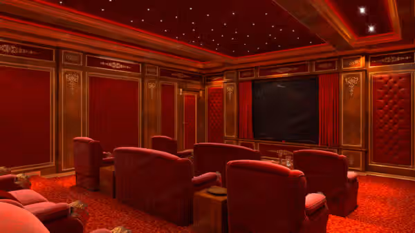 Luxury Italian home cinema by Modenese Bespoke