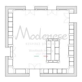 high-end Italian kitchen project