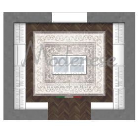 سجادة معنقدة يدويا مصممة خصيصا من الحرير النباتي لخزائن الملابس الراقية