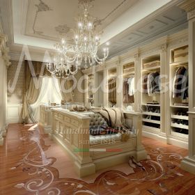 最佳意大利衣柜配有舒适的中央沙发